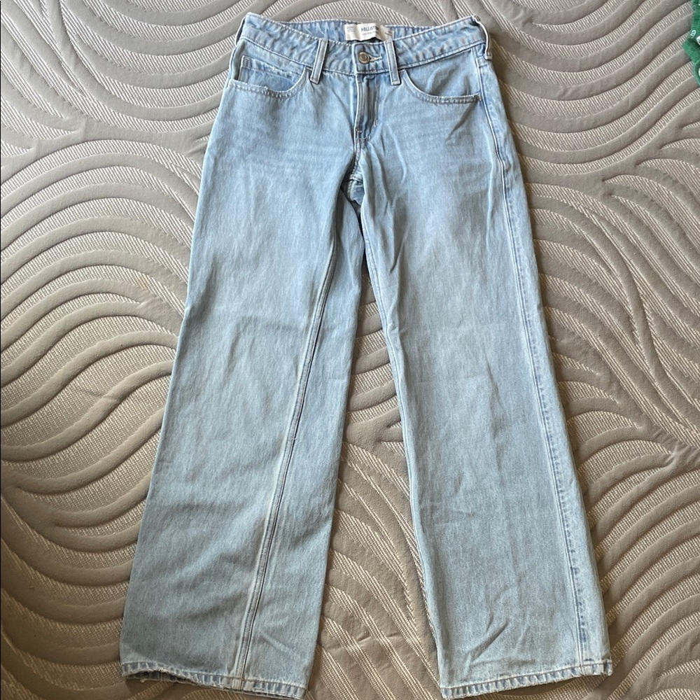 Hollister Light Wash Women's Flare Jeans